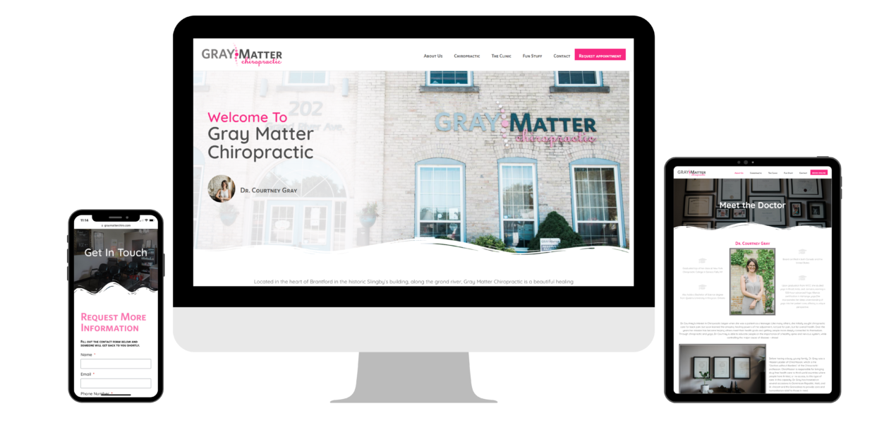 Gray Matter Chiropractic Clarity Marketing & Design