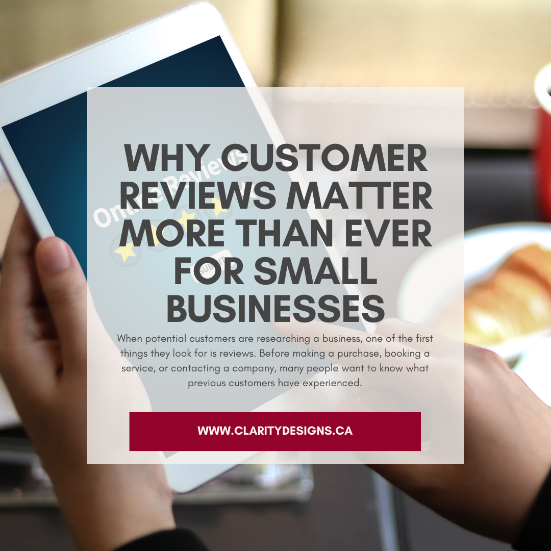 Why Customer Reviews Matter More Than Ever for Small Businesses